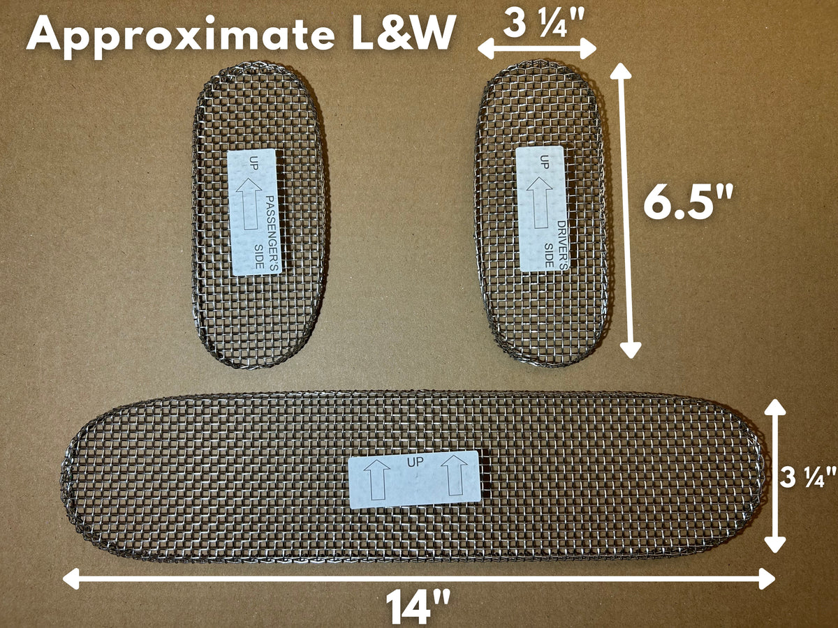 Brake Duct and Oil Cooler Screen Kit