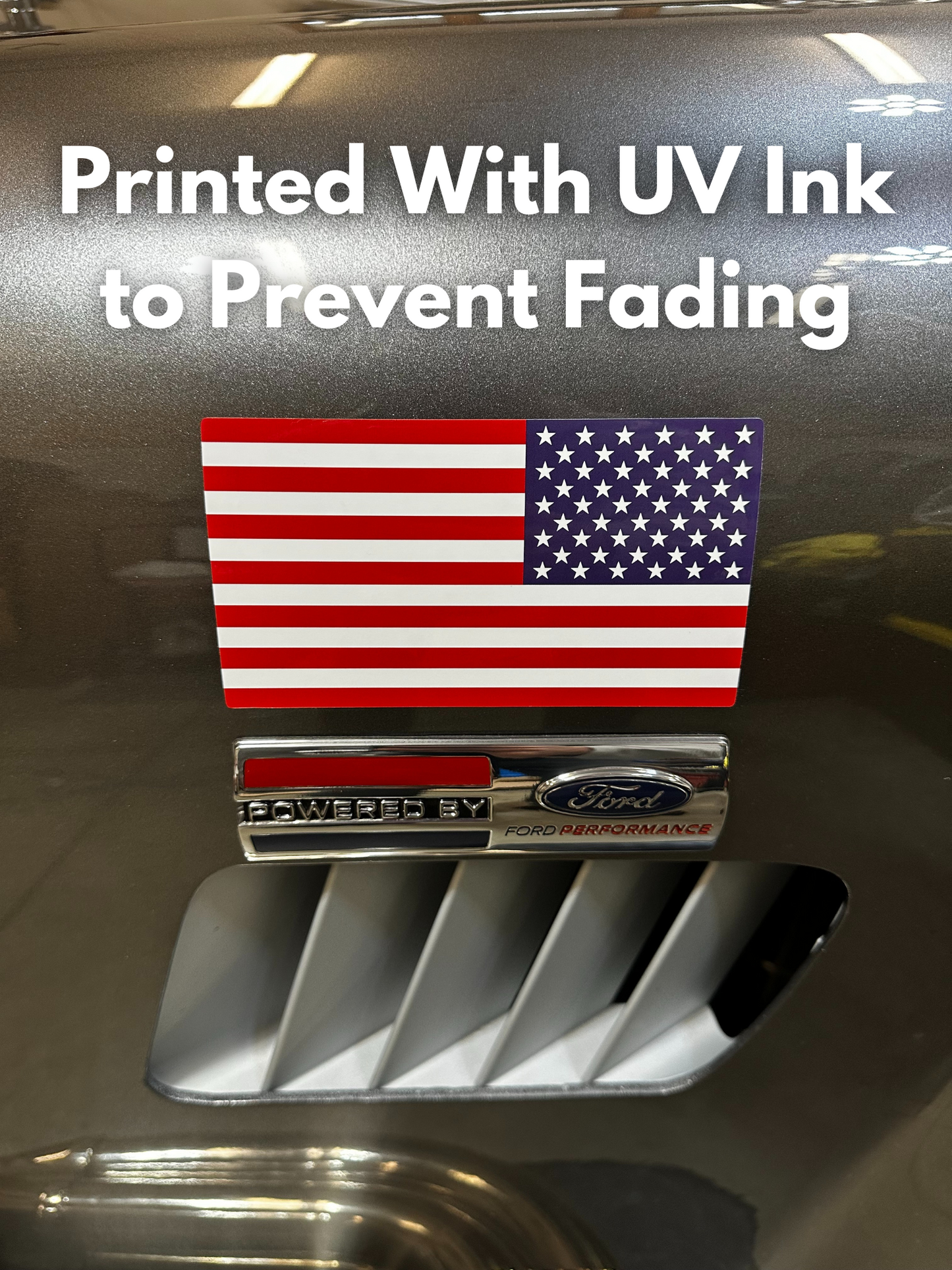 American Flag Decal Set