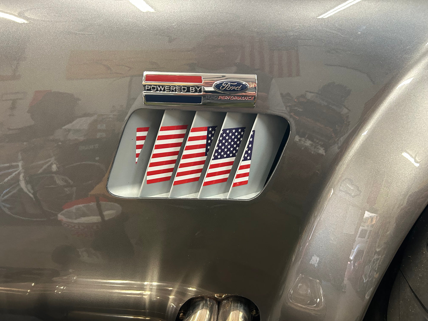 American Flag Decal Set