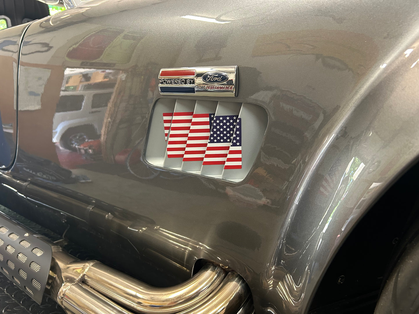 American Flag Decal Set