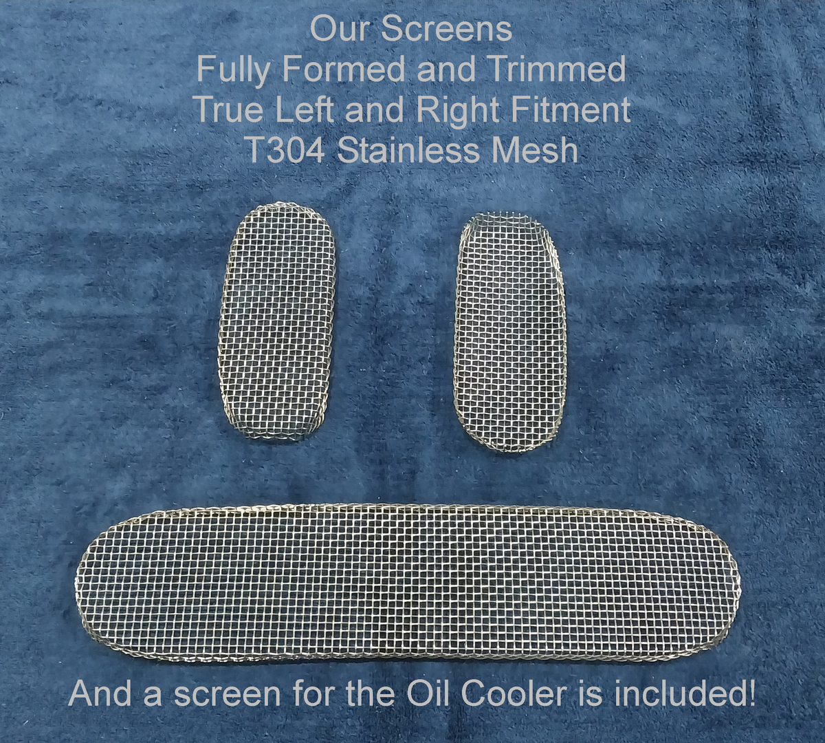 Brake Duct and Oil Cooler Screen Kit
